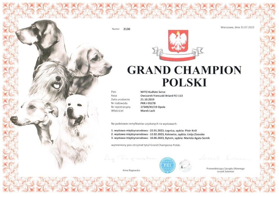 Grand Champion Polski